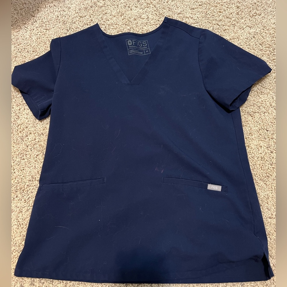Figs Small Three pocket scrub top